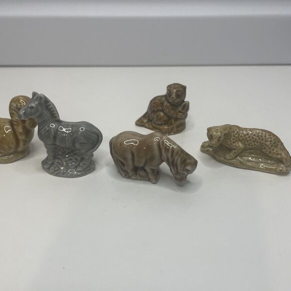 6 Piece England Wade Figures Animal different figures Zebra Etc. - Picture 3 of 6